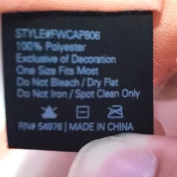 David & Young Pink Faux Suede Summer Sporty Baseball Cap - Picture 7 of 7